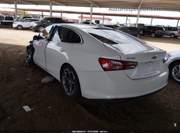 1G1ZD5ST8MF074004 2021 CHEVROLET MALIBU White Rear left