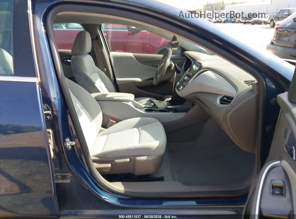 1G1ZD5ST8NF109755 2022 CHEVROLET MALIBU Синий Вид салона спереди