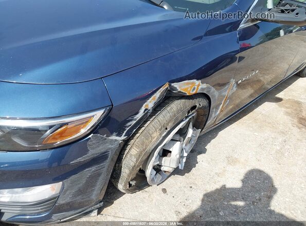 1G1ZD5ST8NF109755 2022 CHEVROLET MALIBU Синий Вид спереди