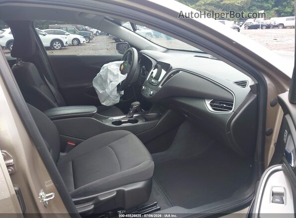1G1ZD5ST8NF136650 2022 CHEVROLET MALIBU Серебряный Вид салона спереди