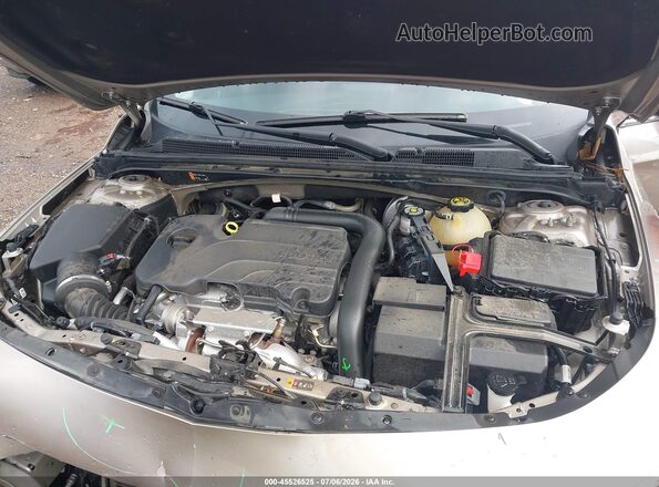 1G1ZD5ST8NF136650 2022 CHEVROLET MALIBU Серебряный Вид сзади