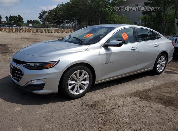 1G1ZD5ST8NF142075 2022 CHEVROLET MALIBU Silver VIN კოდის სტიკერის ხედი