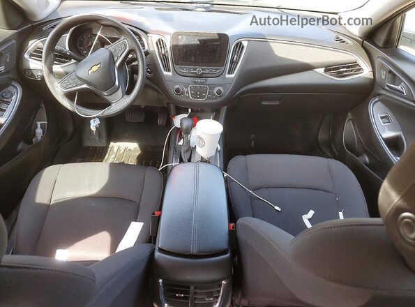 1G1ZD5ST8NF142075 2022 CHEVROLET MALIBU Silver წინა პანელის ხედი