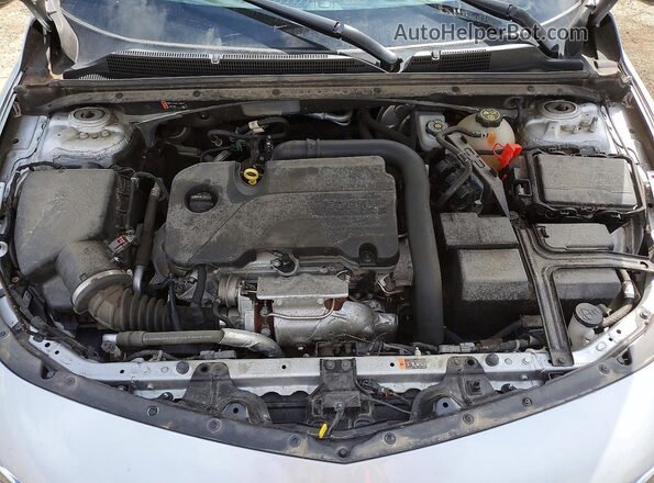 1G1ZD5ST8NF142075 2022 CHEVROLET MALIBU Silver უკანა სალონის ხედი