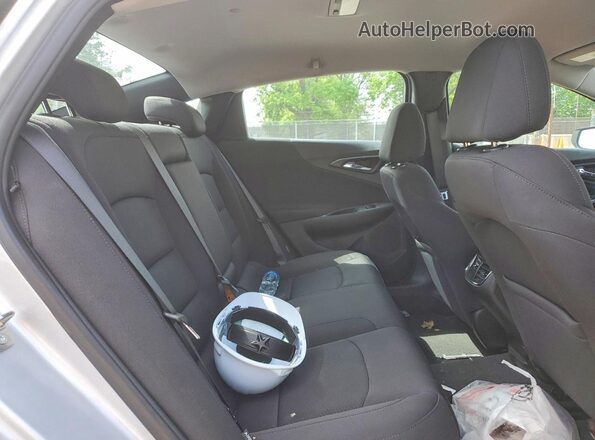 1G1ZD5ST8NF142075 2022 CHEVROLET MALIBU Silver უკანა სავარძლების ხედი