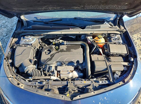 1G1ZD5ST8NF162682 2022 CHEVROLET MALIBU Blue უკანა სალონის ხედი