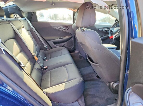 1G1ZD5ST8NF162682 2022 CHEVROLET MALIBU Blue უკანა სავარძლების ხედი