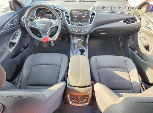 1G1ZD5ST8NF162682 2022 CHEVROLET MALIBU Blue წინა პანელის ხედი