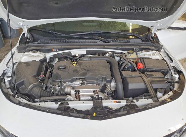 1G1ZD5ST8NF167753 2022 CHEVROLET MALIBU White Вид задньої частини салону