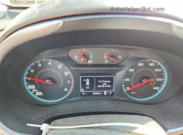 1G1ZD5ST8NF176498 2022 CHEVROLET MALIBU Gray Vista del cuadro de instrumentos