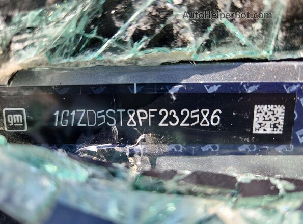 1G1ZD5ST8PF232586 2023 CHEVROLET MALIBU Silver Вид підкапотного простору