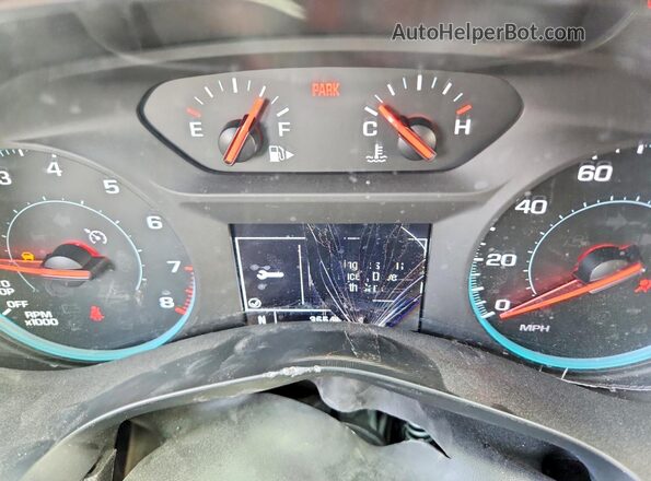 1G1ZD5ST8PF232586 2023 CHEVROLET MALIBU Silver Вид щитка приладів