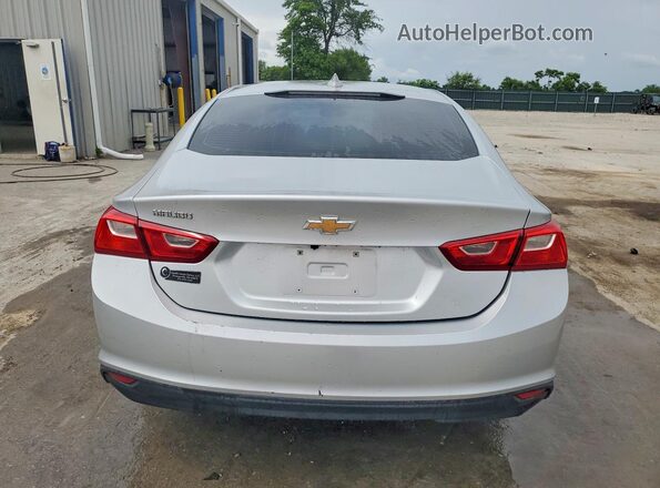 1G1ZD5ST9JF149336 2018 CHEVROLET MALIBU Silver Вид ззаду