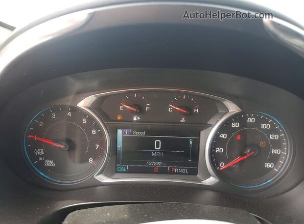 1G1ZD5ST9JF149336 2018 CHEVROLET MALIBU Silver Вид щитка приладів