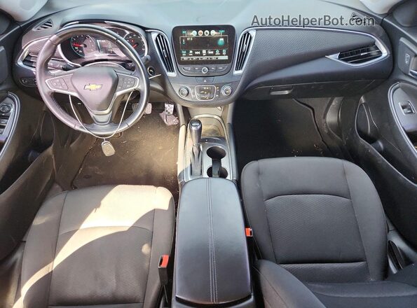1G1ZD5ST9JF182255 2018 CHEVROLET MALIBU Gray Widok deski rozdzielczej