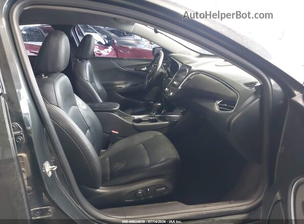 1G1ZD5ST9JF199895 2018 CHEVROLET MALIBU Gray წინა სალონის ხედი