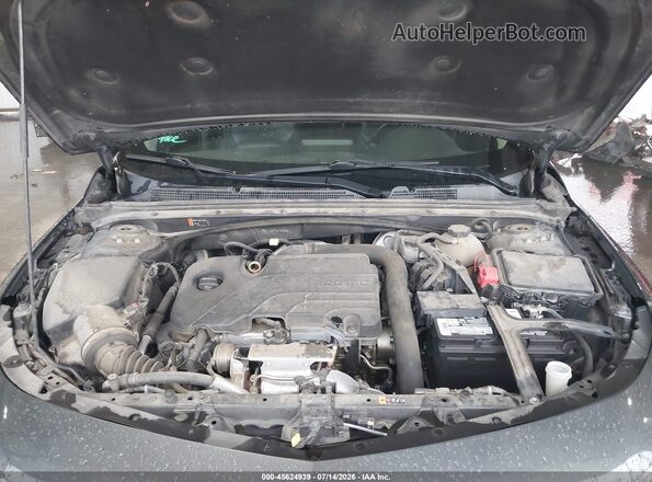 1G1ZD5ST9JF199895 2018 CHEVROLET MALIBU Gray უკანა ხედი