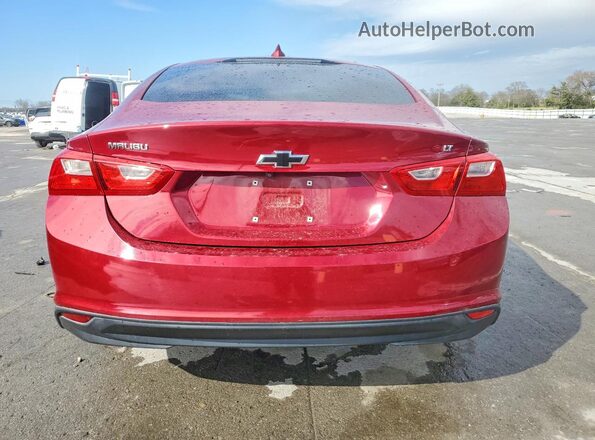 1G1ZD5ST9JF202911 2018 CHEVROLET MALIBU Red Widok z tyłu