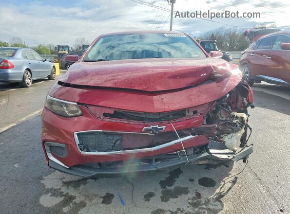 1G1ZD5ST9JF202911 2018 CHEVROLET MALIBU Red Widok z przodu