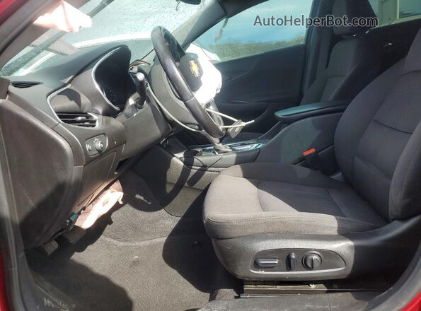 1G1ZD5ST9JF202911 2018 CHEVROLET MALIBU Red Widok wnętrza z przodu