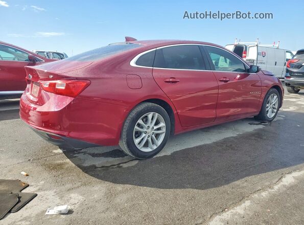 1G1ZD5ST9JF202911 2018 CHEVROLET MALIBU Red Tył prawy