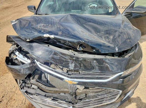 1G1ZD5ST9JF207865 2018 CHEVROLET MALIBU Black Rear interior view