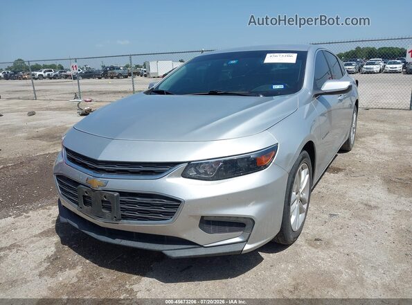 1G1ZD5ST9JF231292 2018 CHEVROLET MALIBU Серебряный Передняя левая четверть