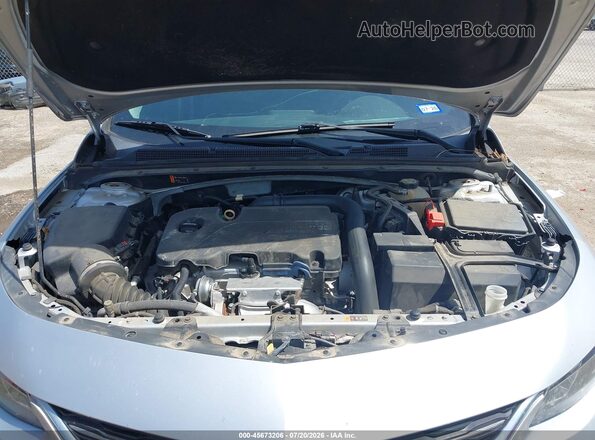 1G1ZD5ST9JF231292 2018 CHEVROLET MALIBU Серебряный Вид сзади
