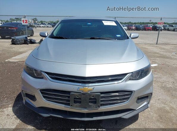 1G1ZD5ST9JF231292 2018 CHEVROLET MALIBU Серебряный Вид щитка приборов