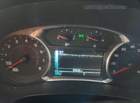 1G1ZD5ST9JF232118 2018 CHEVROLET MALIBU White Vista del cuadro de instrumentos