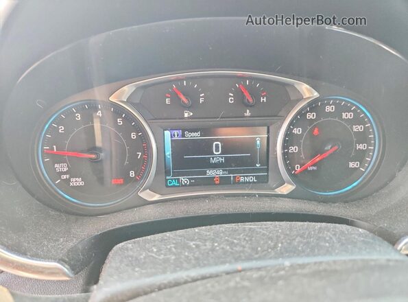1G1ZD5ST9JF251672 2018 CHEVROLET MALIBU Charcoal Widok zestawu wskaźników