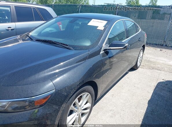 1G1ZD5ST9JF253146 2018 CHEVROLET MALIBU Black წინა ხედი
