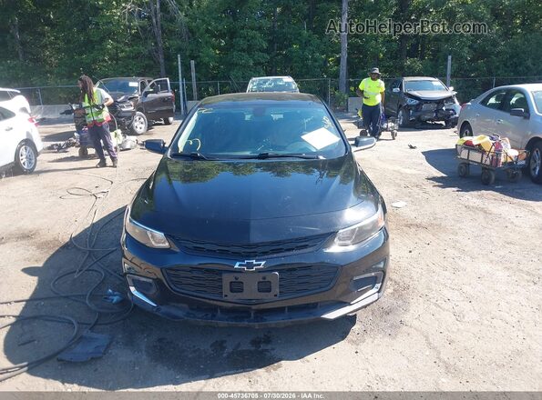 1G1ZD5ST9JF271713 2018 CHEVROLET MALIBU Black Вид задньої частини салону