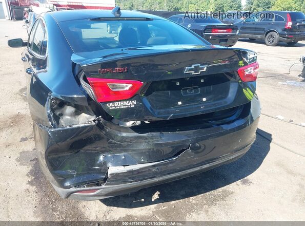 1G1ZD5ST9JF271713 2018 CHEVROLET MALIBU Black Вид спереду