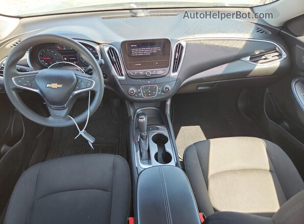 1G1ZD5ST9KF112160 2019 CHEVROLET MALIBU Silver Widok deski rozdzielczej