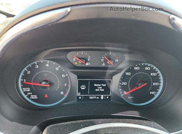 1G1ZD5ST9KF112160 2019 CHEVROLET MALIBU Silver Widok zestawu wskaźników