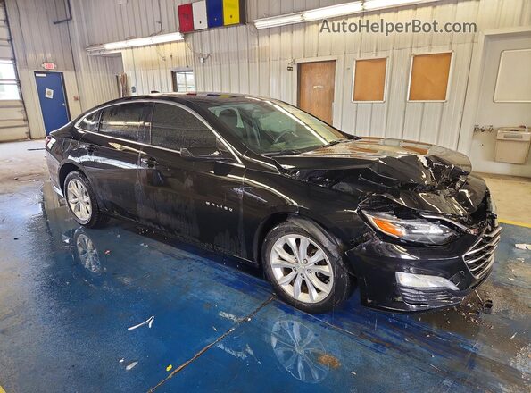 1G1ZD5ST9KF165179 2019 CHEVROLET MALIBU Black წინა მარჯვენა