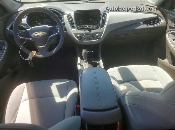 1G1ZD5ST9KF179972 2019 CHEVROLET MALIBU Blue Вид панелі приладів