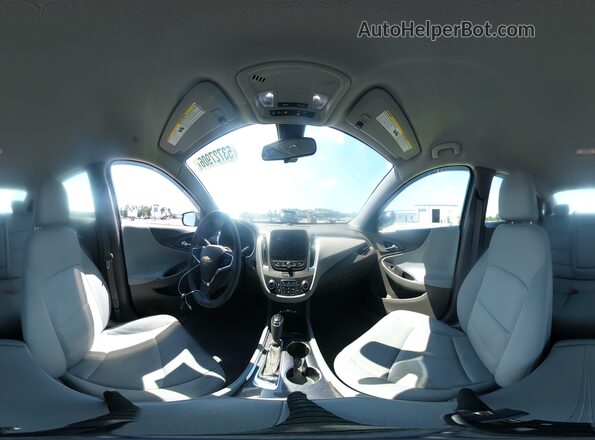 1G1ZD5ST9KF179972 2019 CHEVROLET MALIBU Blue Вид наклейки з VIN-кодом