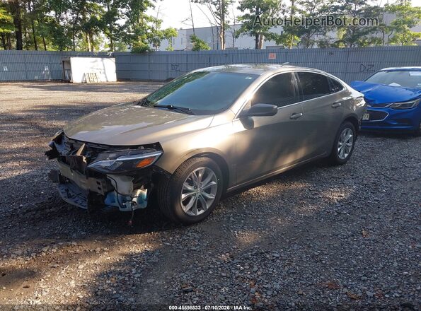 1G1ZD5ST9LF009029 2020 CHEVROLET MALIBU Gray Przód lewy