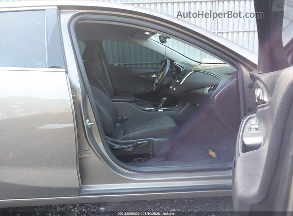 1G1ZD5ST9LF009029 2020 CHEVROLET MALIBU Gray Widok wnętrza z przodu