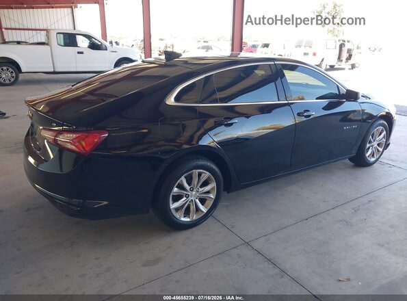 1G1ZD5ST9LF013632 2020 CHEVROLET MALIBU Black უკანა მარჯვენა