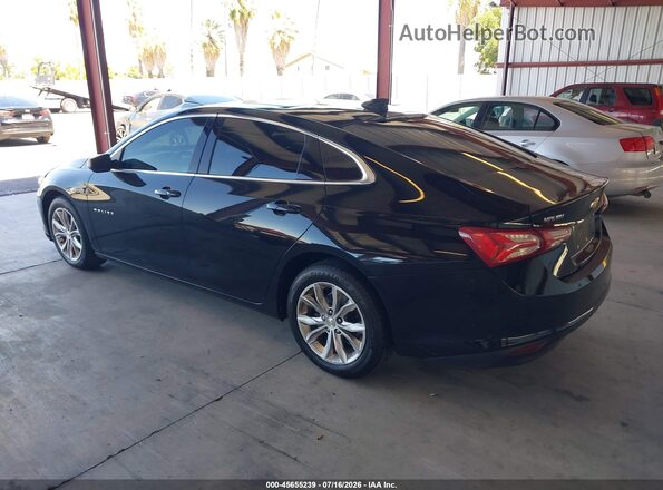 1G1ZD5ST9LF013632 2020 CHEVROLET MALIBU Black უკანა მარცხენა