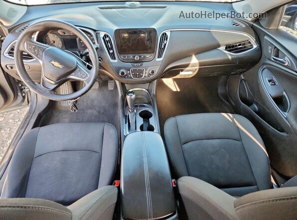 1G1ZD5ST9LF068596 2020 CHEVROLET MALIBU Gray Vista del salpicadero