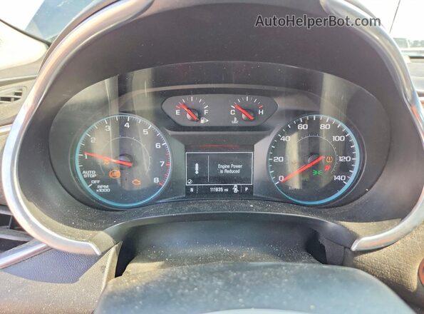 1G1ZD5ST9MF018668 2021 CHEVROLET MALIBU Синий Вид щитка приборов
