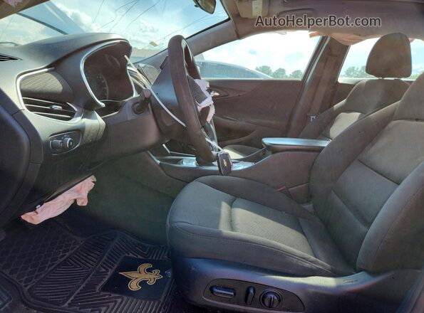 1G1ZD5ST9MF018668 2021 CHEVROLET MALIBU Синий Вид салона спереди