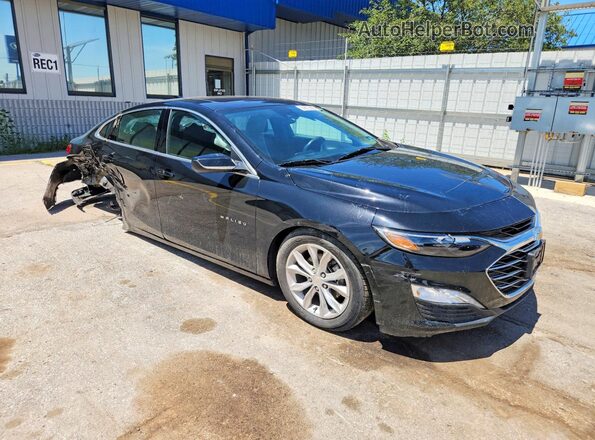 1G1ZD5ST9MF048401 2021 CHEVROLET MALIBU Black Przód prawy
