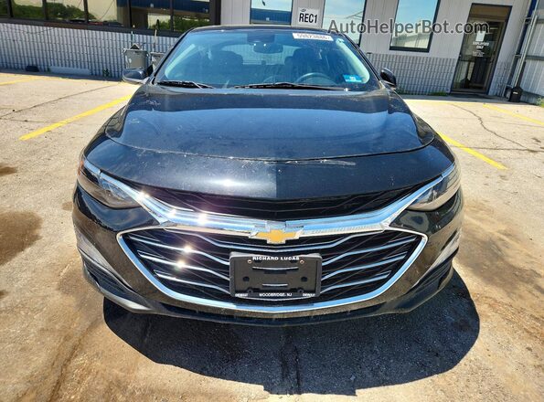 1G1ZD5ST9MF048401 2021 CHEVROLET MALIBU Black Widok z przodu