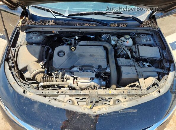 1G1ZD5ST9MF048401 2021 CHEVROLET MALIBU Black Widok wnętrza z tyłu
