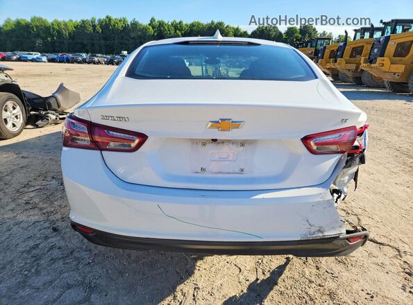 1G1ZD5ST9MF065750 2021 CHEVROLET MALIBU Белый Вид сзади